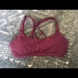 Lululemon Free to Be Zen Bra Purple